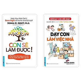 Combo Con sẽ làm được 51647 + Dạy con làm việc nhà 48999 - Bản Quyền