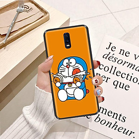 Ốp lưng điện thoại Oppo R17 viền silicon dẻo TPU  hình Doremon Dễ Thương