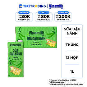 Thùng 12 Hộp Sữa Đậu Nành Goldsoy (1L)