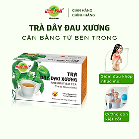 Trà Dây Đau Xương Hộp 25 Gói - Rheumatism Tea - Thương hiệu Hùng Phát