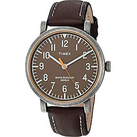 Mua Timex Unisex TWH3Z1810 Originals Oversized Black/Antique Brass Leather  Strap Watch tại Global Ecom