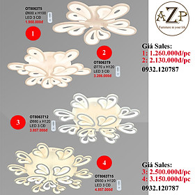 AZP - ĐÈN ỐP TRẦN / ĐÈN TRANG TRÍ / ĐÈN PHÒNG KHÁCH / PHÒNG NGỦ AZP-5-8063 phong cách đương đại, hàng nhập khẩu AZP