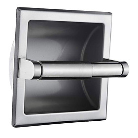 Stainless Steel Toilet Paper Holder Recessed Tissue Holder