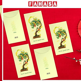 Bộ 5 Bao Lì Xì Ngũ Hành Nghinh Xuân - Mộc - Sdstationery