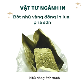 Mua 100 gram Bột nhũ vàng đồng in lụa  pha sơn