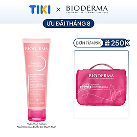 Gel rửa mặt tạo bọt cho da nhạy cảm Bioderma Sensibio Gel Moussant - 45ml