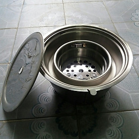 Mua Bếp nướng than âm bàn hút trên