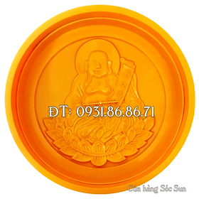 Khuôn ép xôi Phật Di Lạc hình tròn loại 26 cm – Mã số 1823
