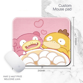 Mua Miếng di chuột in hình PIKACHU DITTO MEWTWO KODUCK JIGGLYPUFF SNORLAX miếng kê chuột miếng lót chuột