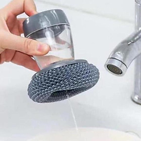 Mua DỤNG CỤ CỌ XOONG KÈM NGĂN CHỨA DẦU Mã 04 - Sợi Inox