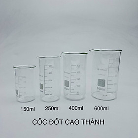 Mua Cốc đong thủy tinh (Thấp thành/cao thành  Genlab  nhiều size)