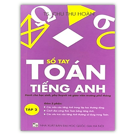 Sách - Sổ tay Toán - Tiếng anh - Tập 2