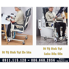Mua Xe Lăn Ngả Giường Nằm Đa Năng Đi Tắm  Đi Vệ Sinh