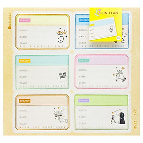 Bộ 24 Nhãn Vở - Linh Lan NVE1-01226