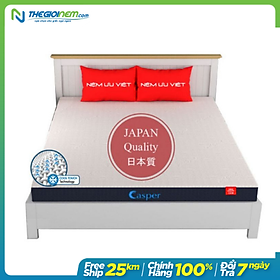 Nệm Cao Su Nhân Tạo Casper Ưu Việt Chính Hãng - 180 x 200 - 20cm