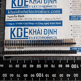 Mua 10 cái lượt đực đôi 2.54MM 2x40P Thẳng cao 11mm  đen  rào đực đôi  jump đôi kde3022