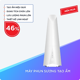 Mua Máy Tạo Độ Ẩm Dung Tích 4L  Điều Khiển 3 Chế Độ Trang Bị Chức Năng Hẹn Giờ 12H Với Thiết Kế Vòi Phun Cao