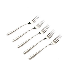 Mua Bộ 5 nĩa mứt ăn inox cao cấp sáng bóng tự nhiê 5NN 13.2cm hàng Nhật Bản