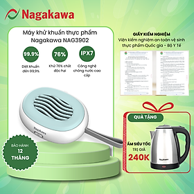 Mua Máy khử khuẩn thực phẩm cầm tay Nagakawa NAG3902 - Công nghệ Hydroxyl - Hàng Chính Hãng