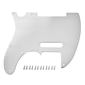1ply Anti-scratch Pickguard Guard Plate with Mounting Screws for Fender Tele TL Guitar