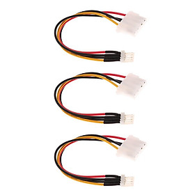 Mua 3-part Power Supply Adapter Cable 4-pin Plug to 4-pin Socket