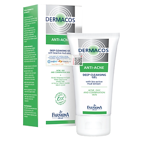 Sữa Rửa Mặt Sạch Sâu, Ngừa Mụn Farmona Dermacos Anti-Acne Deep Cleansing Gel 150ml