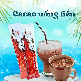Combo 2 gói bột cacao hòa tan Acacao, gu đậm đà bổ sung dinh dưỡng + năng lượng