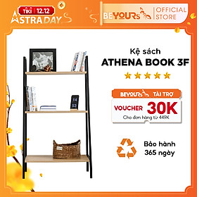 Kệ Đựng Sách Gỗ 3 Tầng Khung Sắt BEYOURs ATHENABOOK 3FL Để Đồ Đa Năng