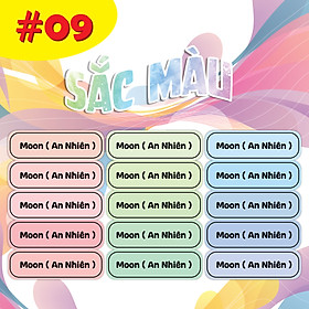 Set 100c sticker in tên bé - có đủ mẫu cho bé trai, bé gái (Mẫu mới 2024)