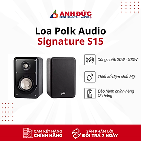 Hình ảnh Loa Bookshelf Polk Audio Signature S15 - Hàng Chính Hãng PGI