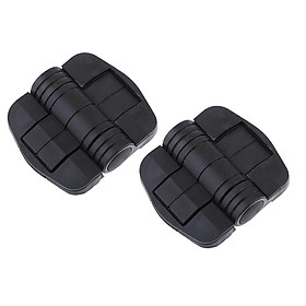 2Pcs   Position  Control  Black  Door  Hinges  for  Boat  Marine  Yacht