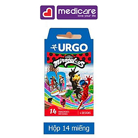 Băng cá nhân Urgo Miraculous 2.5x7.2 Hộp 14 miếng