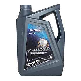 Nhớt hộp số thường AISIN GSL58094P 80W-90 GL-5 gearTECH+ Gear Oil 4L