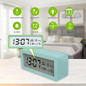 Digital Alarm Clock Large Display Battery Operated for School Kitchen Desk