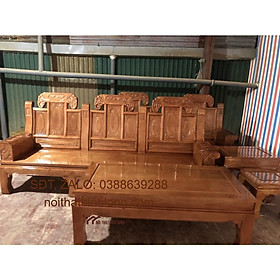 Mua Bộ bàn ghế phòng khách gỗ sồi Mỹ