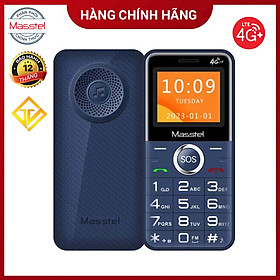 Điện thoại Masstel Fami 8 4G(LTE) Gọi HD call , Bàn phím chữ số lớn,Loa to - Hàng chính hãng