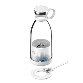 Mầu di động không dây 380 ml cho sinh tố và sữa lắc với bộ sạc cảm ứng mà không có BPA