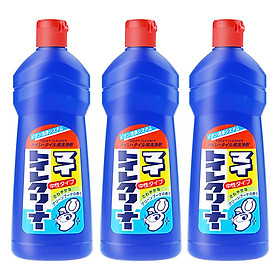Combo 3 Chai Nước Tẩy Rửa Nhà Vệ Sinh Không Mùi Rocket Soap 500ml x 3