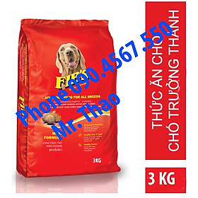 3KG Thức ăn cho chó trưởng thành Fib s - Ganador Fib s 3KG