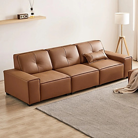 Sofa băng bọc da mẫu mới BMSF33 Juno Sofa Kích thước 2m2 x 85cm