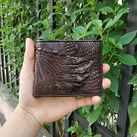 Ví Nam Da Cá Sấu 2 Mặt. Nguyên Bàn Tay Có Móng Đẹp - Phong Cách