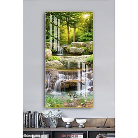Mua Tranh Treo Tường TRÁNG GƯƠNG  In UV 3D Cao Cấp 40x60 50x70