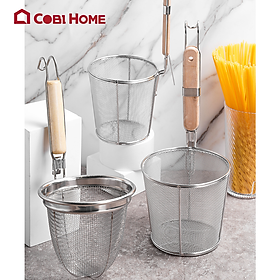 Mua Vợt trụng mì  vợt đồ ăn bằng lưới inox - loại đứng và tròn
