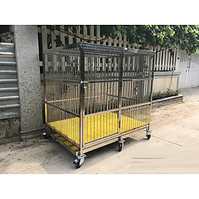 Hình ảnh Tấm nhựa lót sàn chuồng chó chuồng heo (3 size)