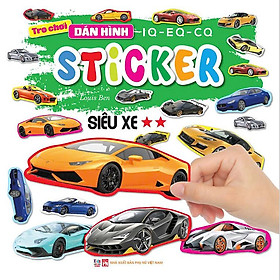 Sách Trò chơi dán hình IQ - EQ - CQ Sticker