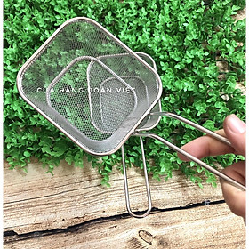 Mua Rổ Lưới Chiên Loại 1 - Inox Dày Không Rỉ. Chuyên phục vụ Sp Gia dụng  Khuôn làm bánh  Dụng cụ học Sinh  Nhà hàng  Quán ă