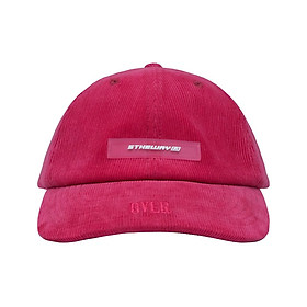 Nón Lưỡi Trai 5THEWAY Hồng aka 5THEWAY over Corduroy Dad Cap in HOT PINK