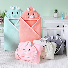 Chăn quấn, chăn ủ 100% sợi cotton bông cực kỳ mềm mịn và an toàn cho da bé(cam kết dày đẹp)N20