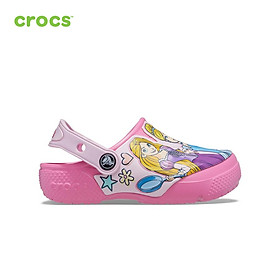 Giày lười trẻ em Crocs FW FunLab Clog K Disney Princess Pink Lemonde - 207080-669