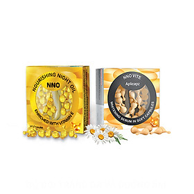 Bộ đôi dưỡng ẩm NNO và Serum dưỡng trắng NNO VITE
